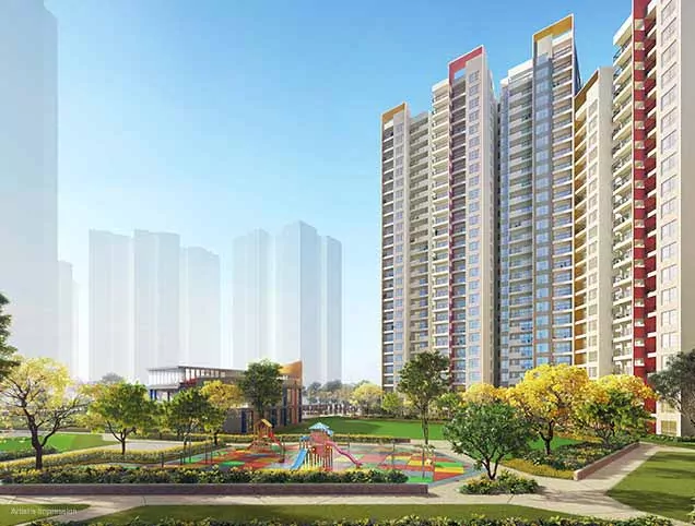 Joyville Gurgaon - Topaz Park Building View